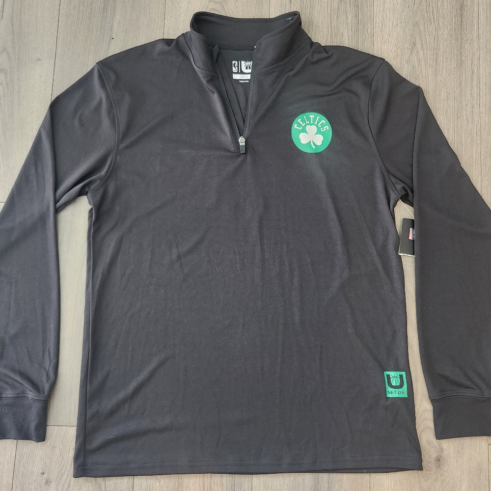 Boston Celtics U-Dri Athletic Pullover Size XL